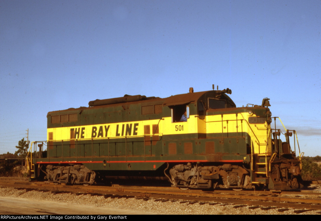 ASAB GP7 #501 - Bay Line RR